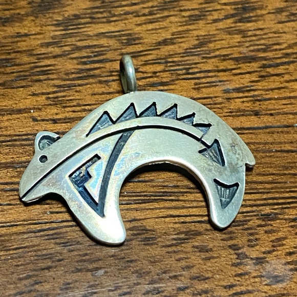 Other - vintage Navajo Native American sterling silver pendant